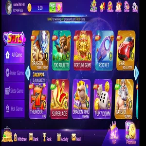 DK77 Game dasboard