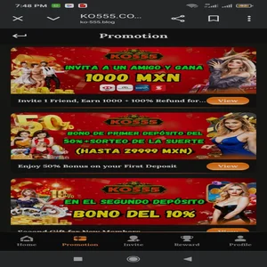 KO555 Game dashboard