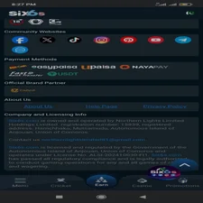 SIX6s game payment methods