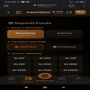 PAKPARIZO Game multiple payment options