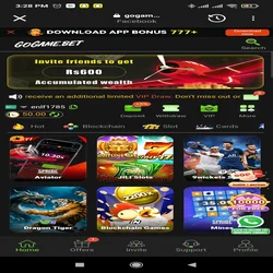 Gogame.bet Game dashboard